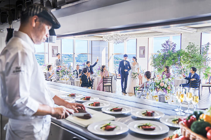 オープンキッチン