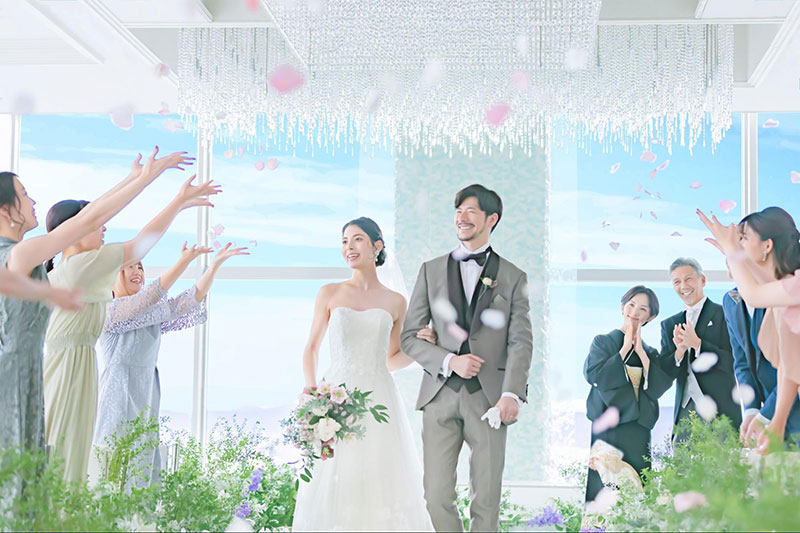 結婚式のバージンロードの歩き方は？ポイントや岡山の挙式例もご紹介